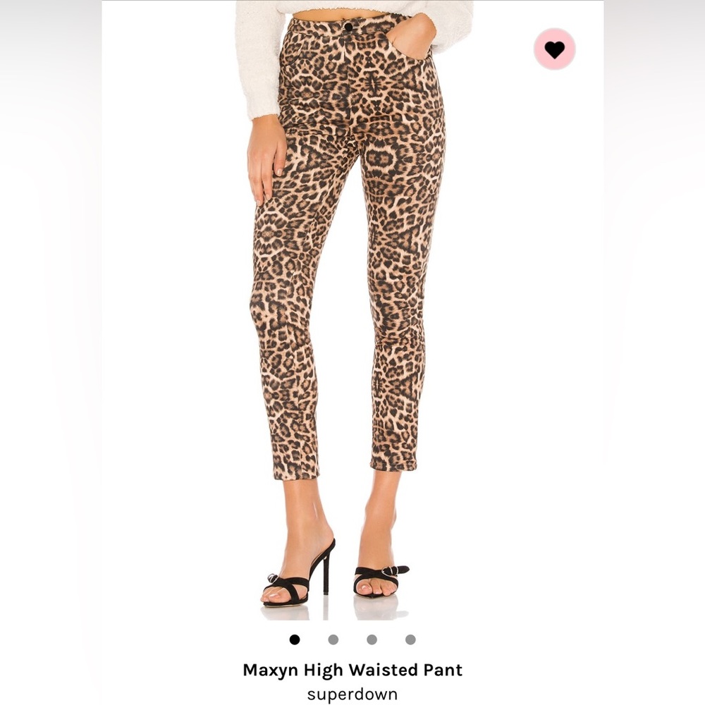 Leopard Maxyn High Waisted Pant